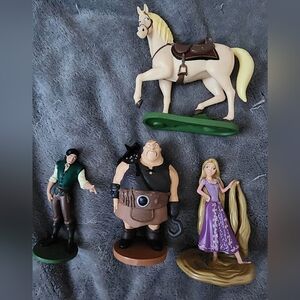 Set of Four Disney Character Figurines